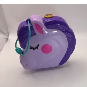Polly Pocket Jumpin Style Pony Horse Show Playset Compact Purple Pony